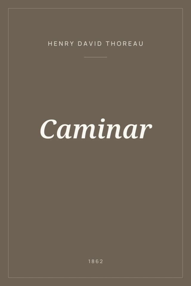Portada de Caminar