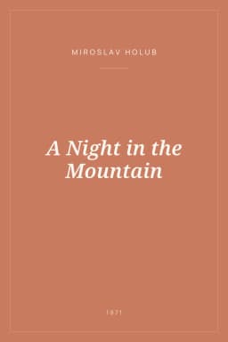 Portada de A Night in the Mountain