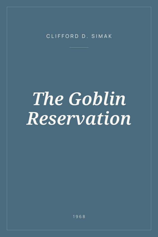 Portada de The Goblin Reservation
