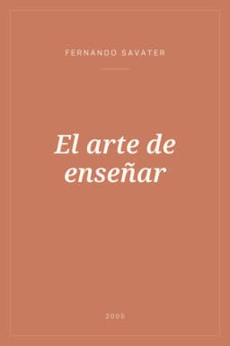Portada de El arte de enseñar