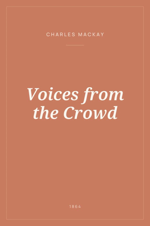 Portada de Voices from the Crowd