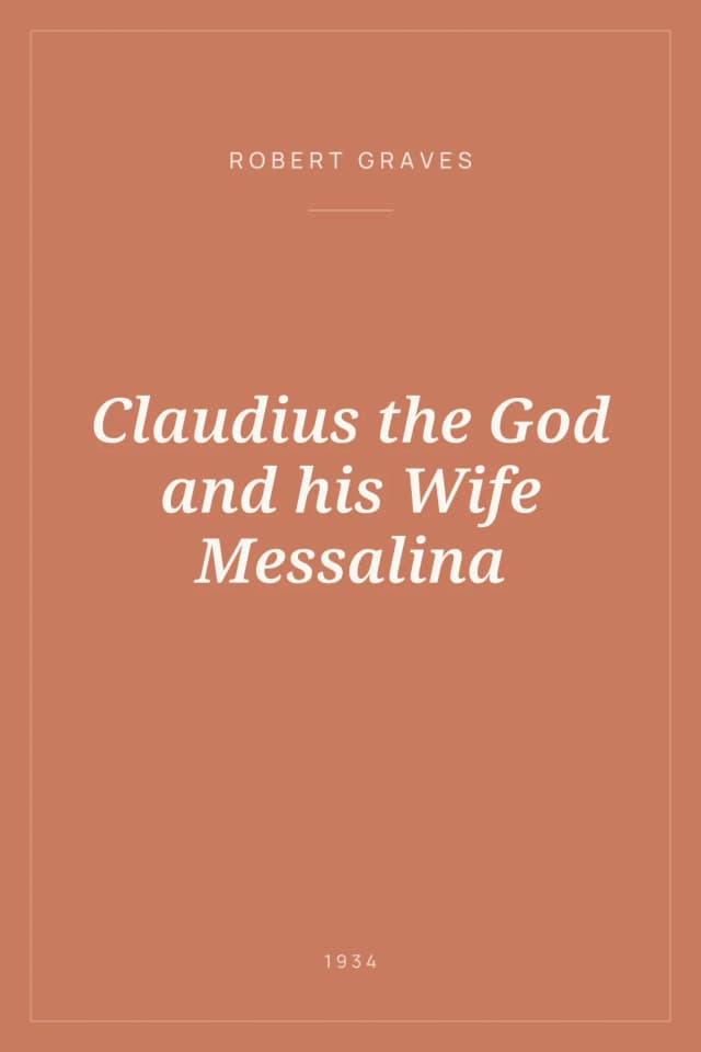 Portada de Claudius the God and his Wife Messalina