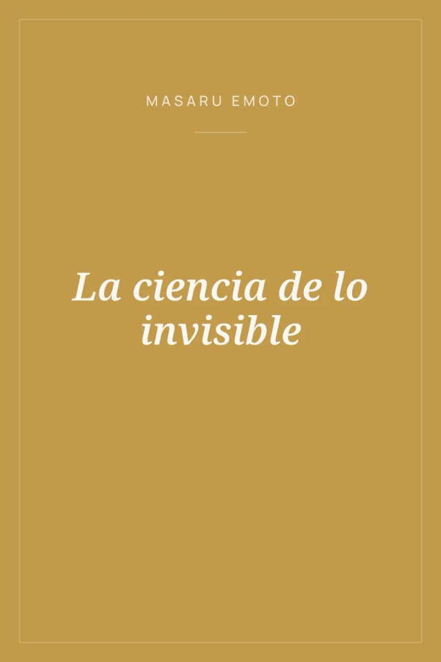 Portada de La ciencia de lo invisible