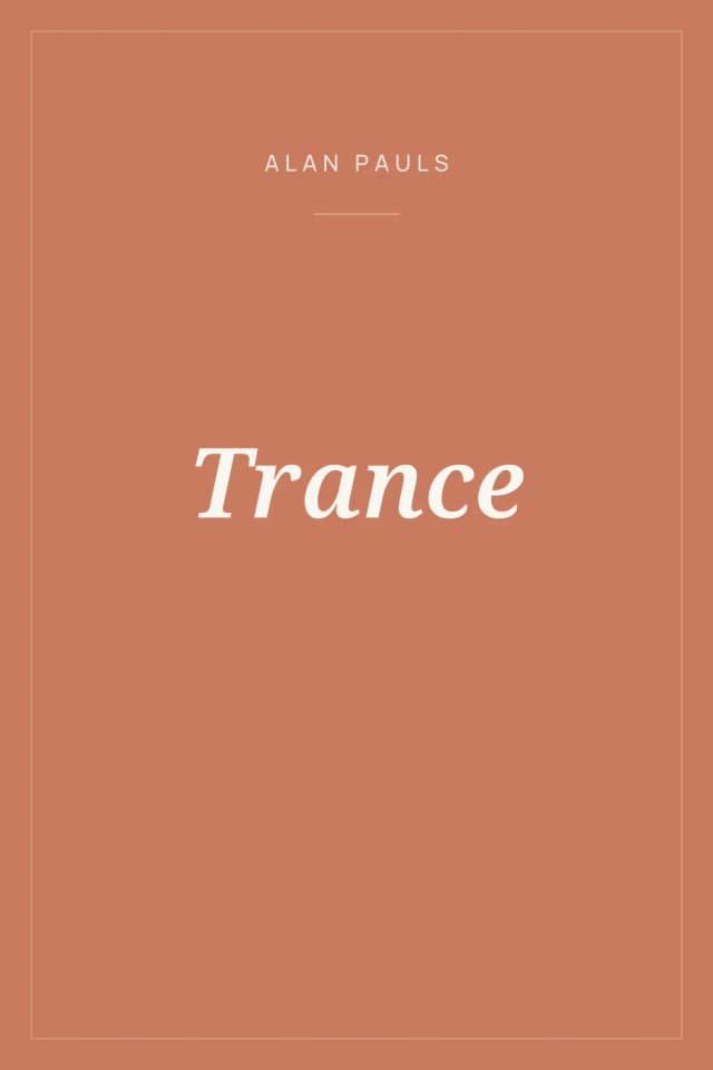 Portada de Trance