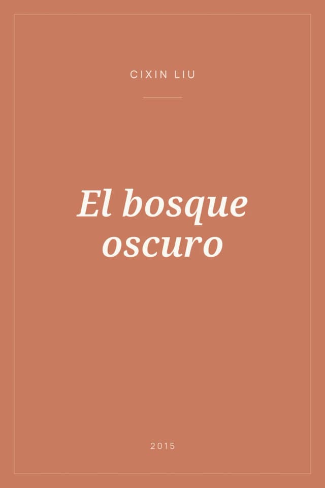 Portada de El bosque oscuro