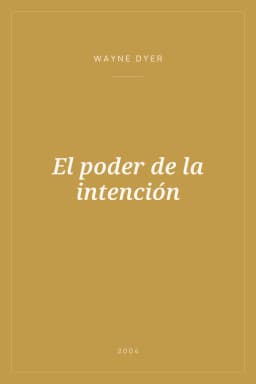 Portada de El poder de la intención