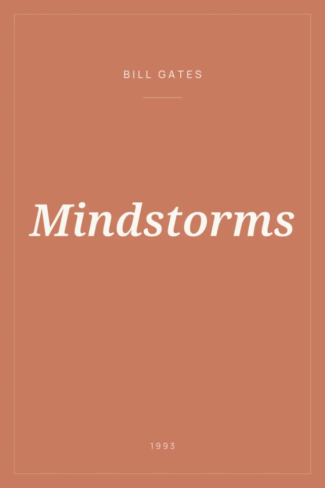 Portada de Mindstorms