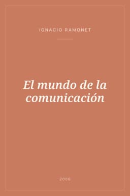 Portada de El mundo de la comunicación