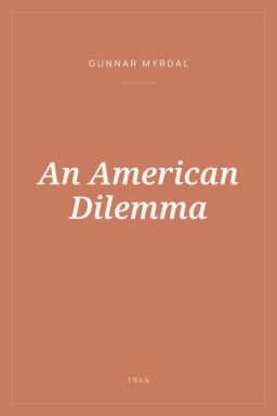 Portada de An American Dilemma