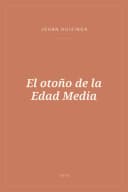 Portada de El otoño de la Edad Media