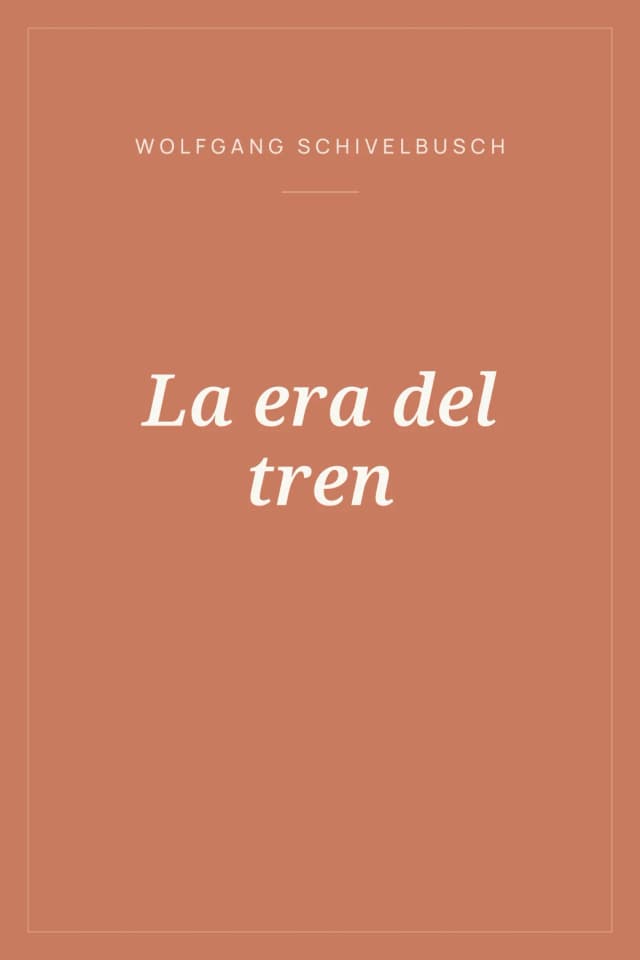Portada de La era del tren
