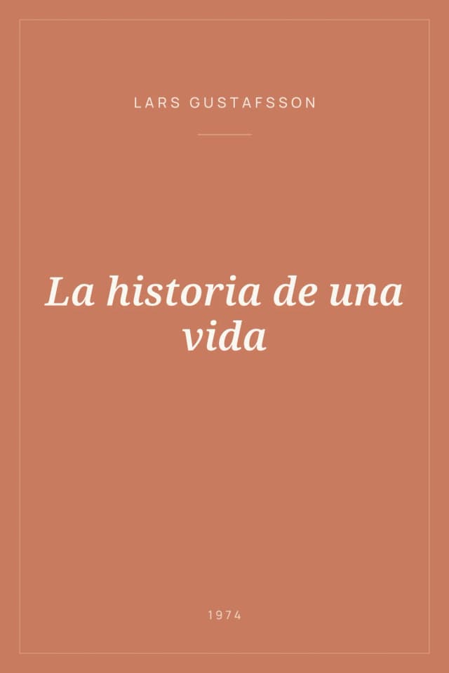 Portada de La historia de una vida