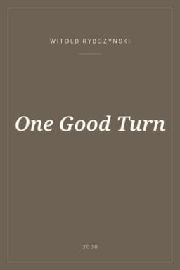 Portada de One Good Turn