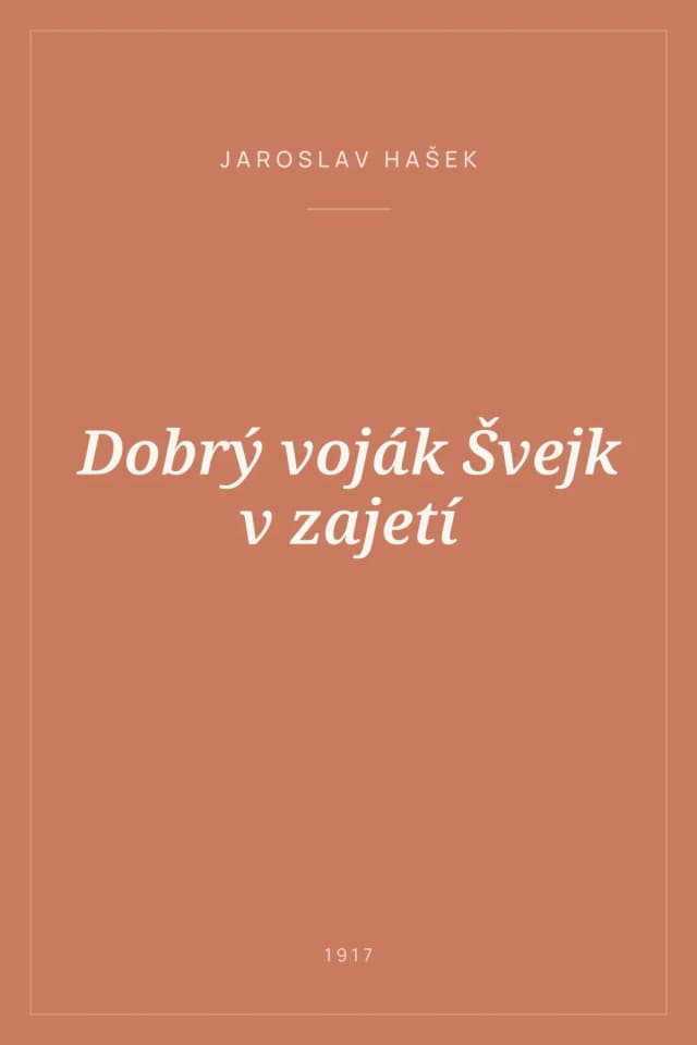 Portada de Dobrý voják Švejk v zajetí