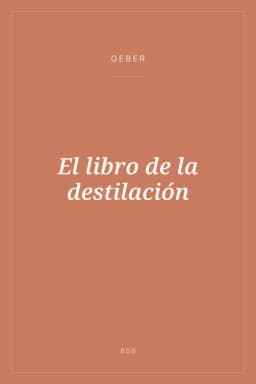 Portada de El libro de la destilación
