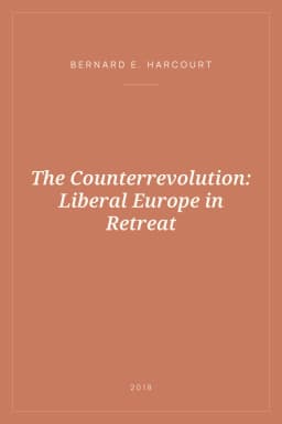 Portada de The Counterrevolution: Liberal Europe in Retreat