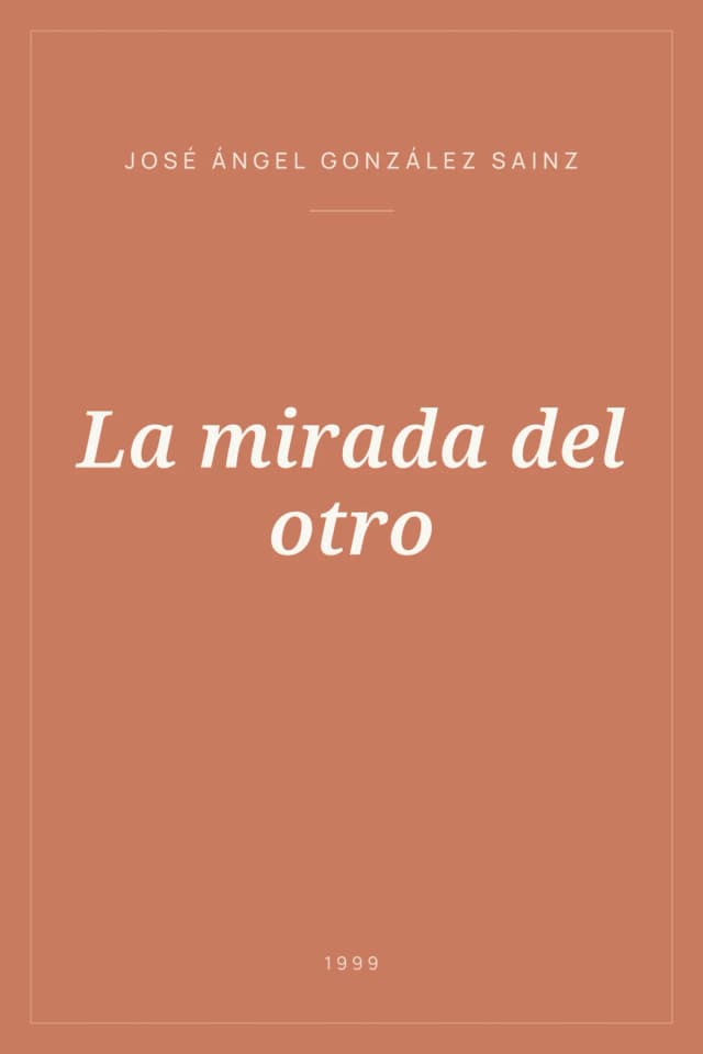Portada de La mirada del otro