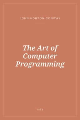 Portada de The Art of Computer Programming