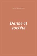 Portada de Danse et société
