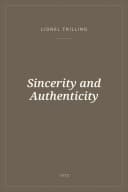 Portada de Sincerity and Authenticity