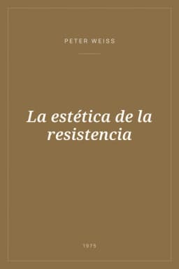 Portada de La estética de la resistencia
