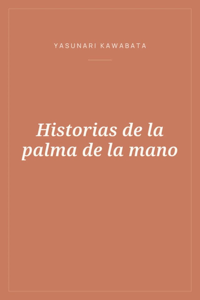 Portada de Historias de la palma de la mano