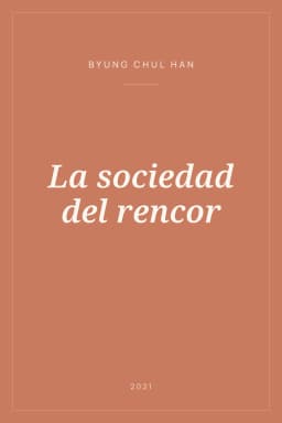 Portada de La sociedad del rencor