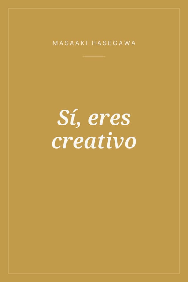 Portada de Sí, eres creativo