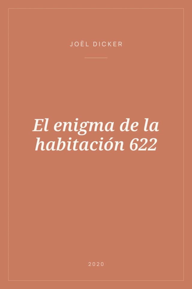 Portada de El enigma de la habitación 622