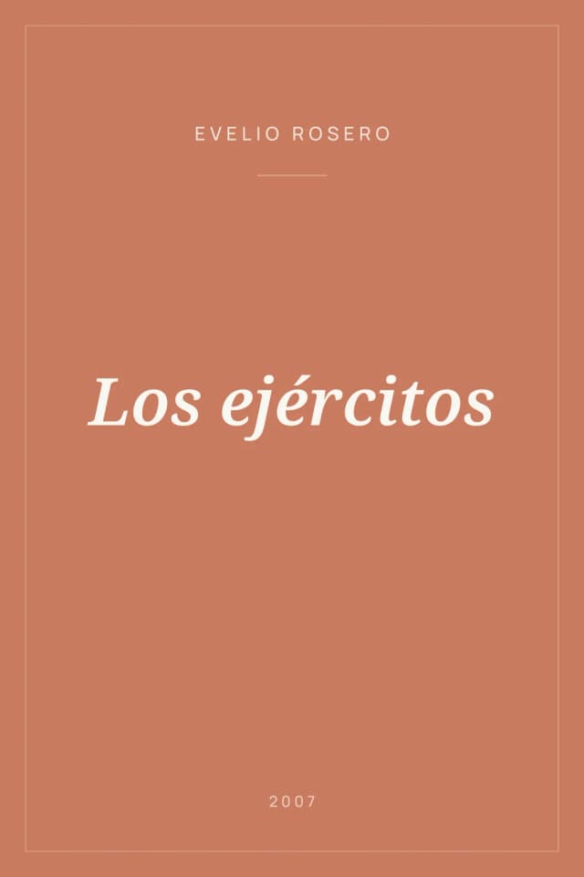 Portada de Los ejércitos