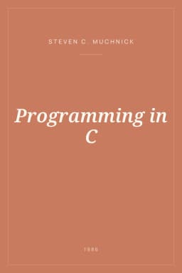 Portada de Programming in C
