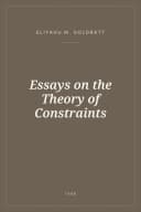 Portada de Essays on the Theory of Constraints