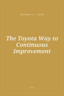 Portada de The Toyota Way to Continuous Improvement