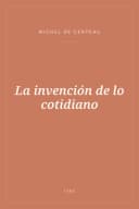 Portada de La invención de lo cotidiano