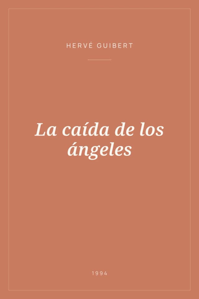 Portada de La caída de los ángeles