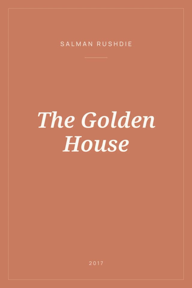 Portada de The Golden House