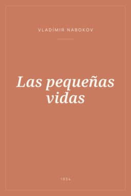 Portada de Las pequeñas vidas