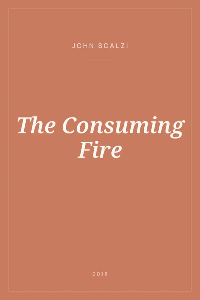 Portada de The Consuming Fire