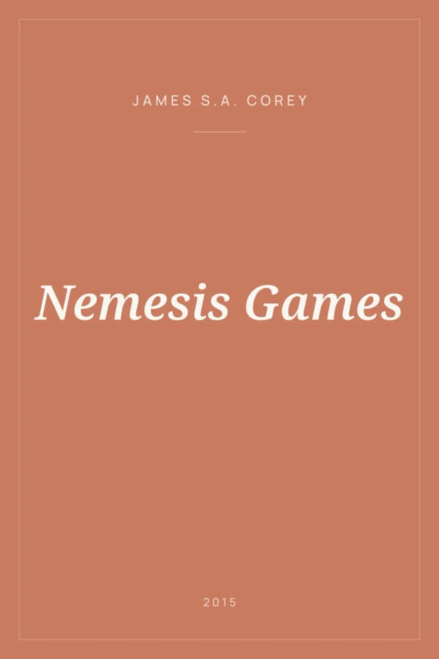 Portada de Nemesis Games