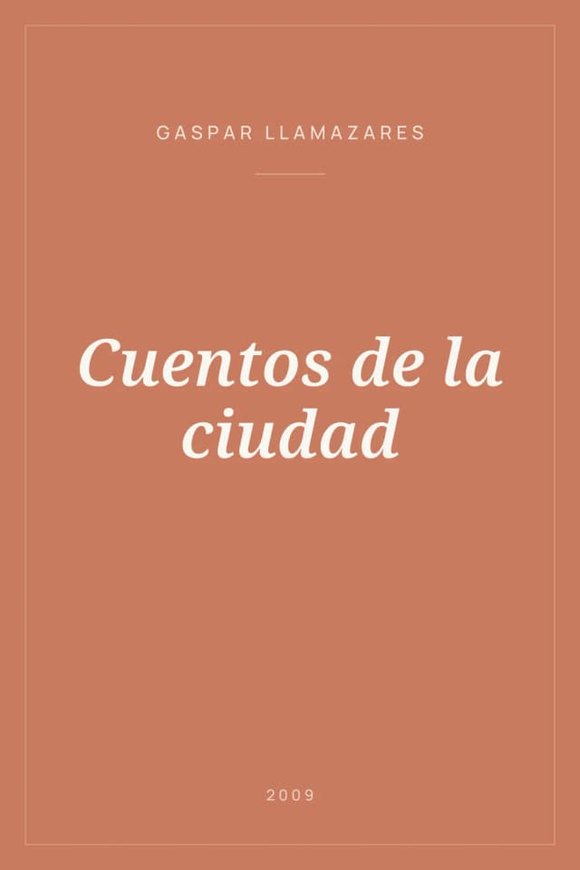 Portada de Cuentos de la ciudad