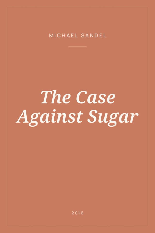 Portada de The Case Against Sugar
