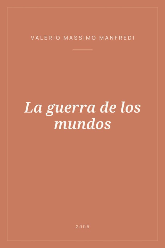 Portada de La guerra de los mundos