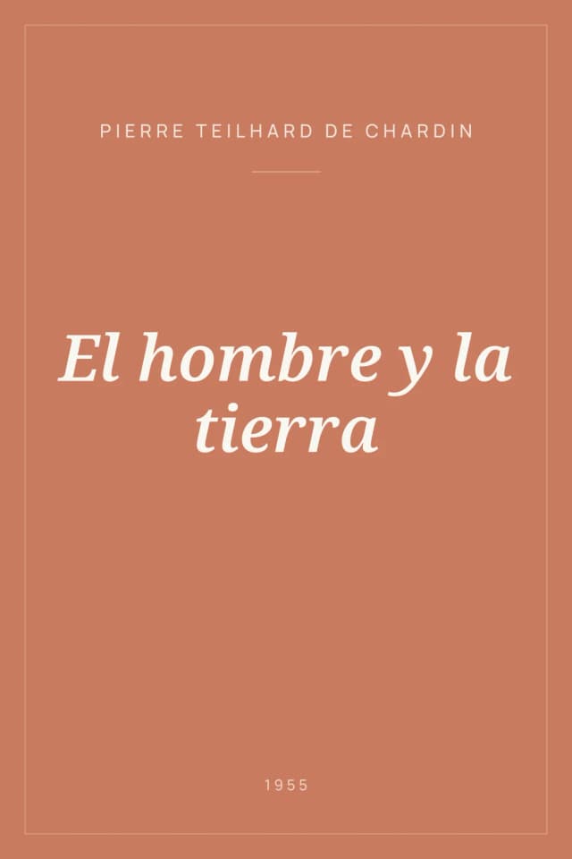 Portada de El hombre y la tierra