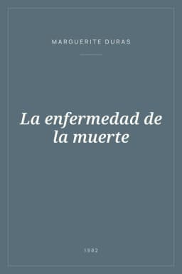 Portada de La enfermedad de la muerte