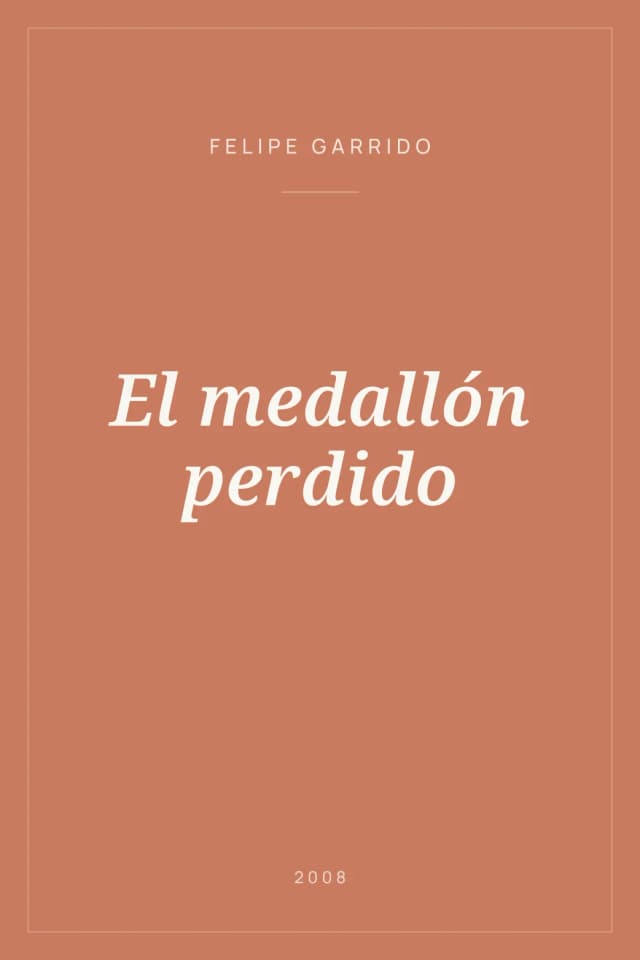 Portada de El medallón perdido