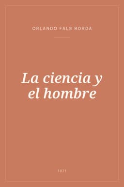Portada de La ciencia y el hombre