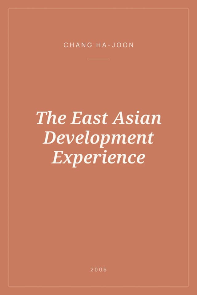 Portada de The East Asian Development Experience
