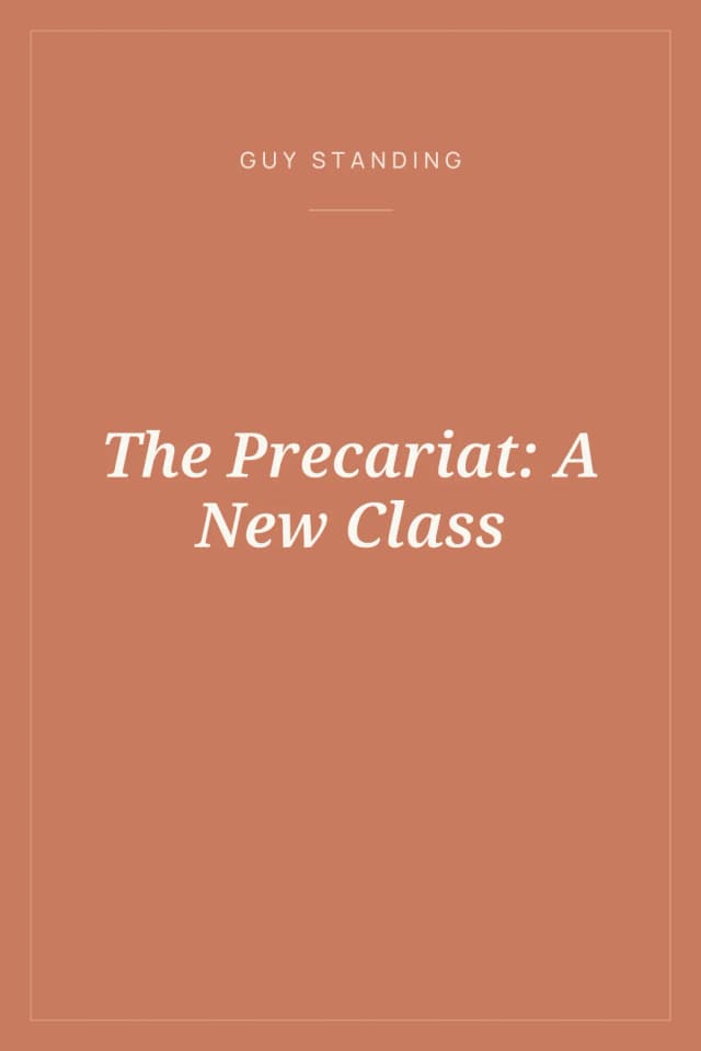 Portada de The Precariat: A New Class