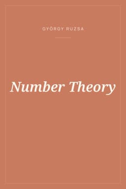 Portada de Number Theory