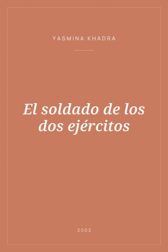 Portada de El soldado de los dos ejércitos